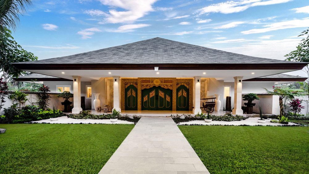 Pala Ubud - Villa Agung - Grand entry way